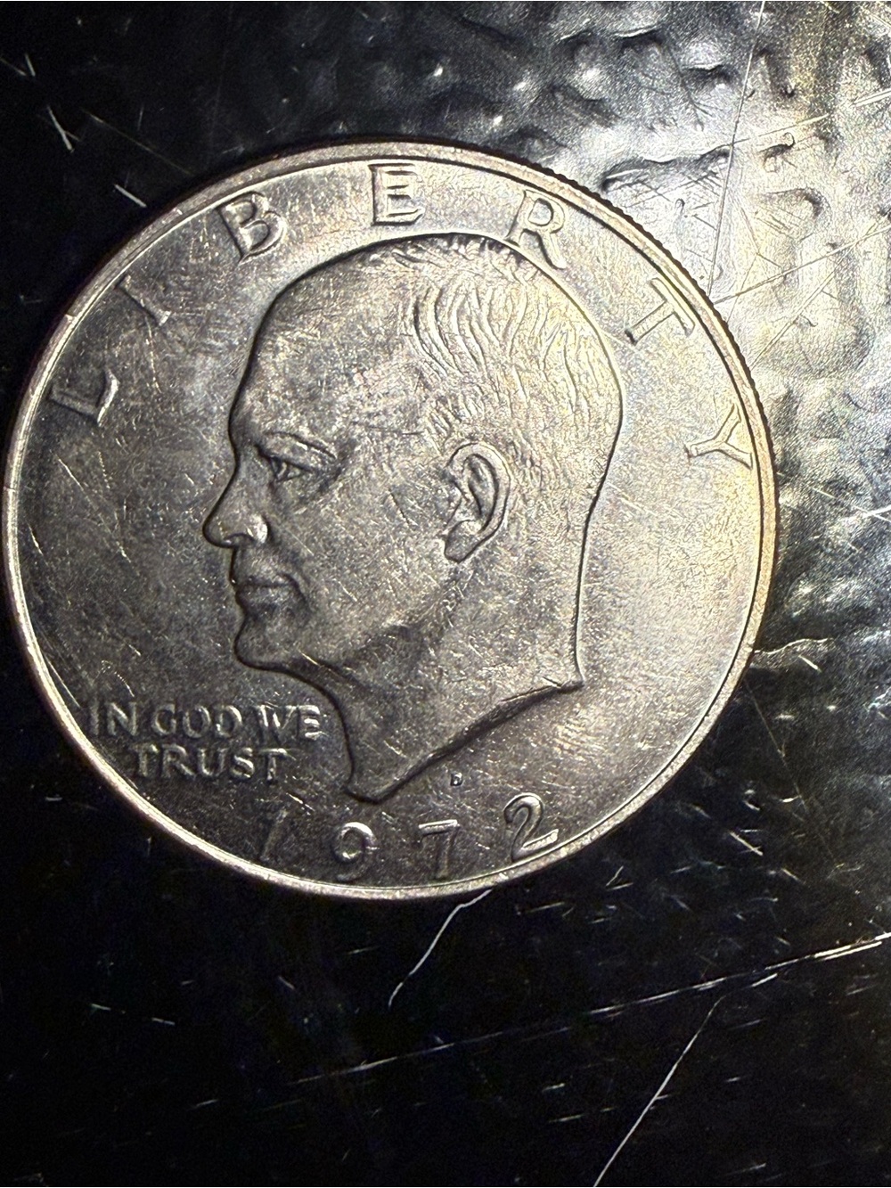 1972 D EISENHOWER DOLLAR RARE OLD COIN Collection